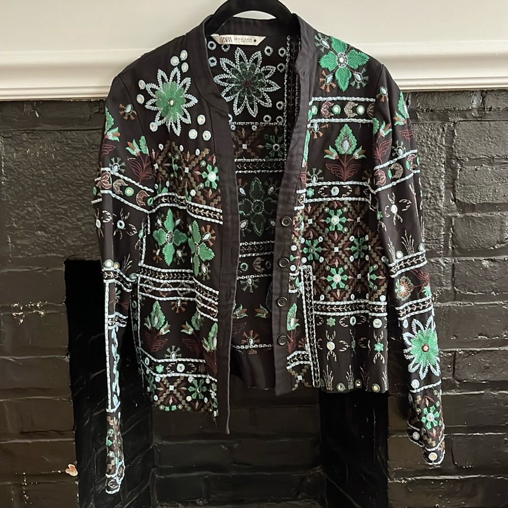 Zara Embroidered Shirt